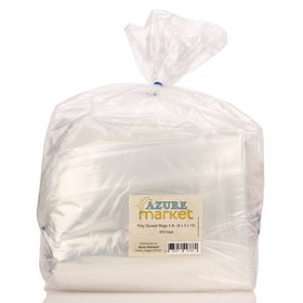 Packaging &amp; Supplies Poly Gusset Bags 5 lb. (6 x 3 x 15)