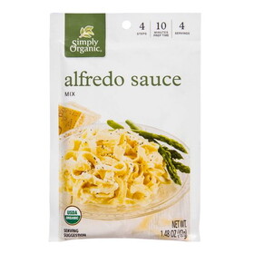 Simply Organic Alfredo Mix, Organic