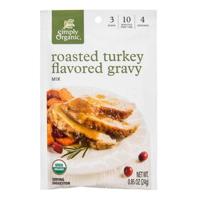Simply Organic Roasted Turkey Gravy Mix, Organic