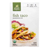 Simply Organic Fish Taco Seasoning, Organic