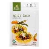 Simply Organic Spicy Taco Seasoning, Organic