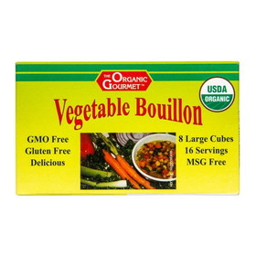 The Organic Gourmet Vegetable Bouillon Cubes
