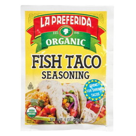 La Preferida Fish Taco Seasoning, Organic