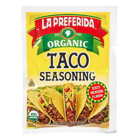 La Preferida Taco Seasoning, Organic