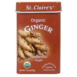 St. Claire's Ginger, Pastilles, Organic