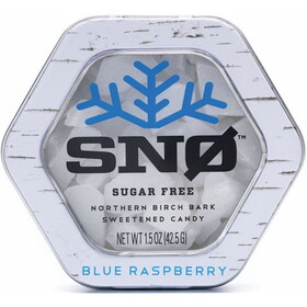 Smart Sweet Snowflakes Xylitol Candy, Blue Raspberry