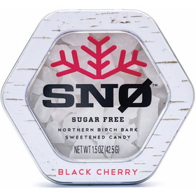 Smart Sweet Snowflakes Xylitol Candy, Black Cherry