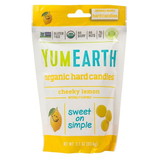 Yum Earth Drops, Cheeky Lemon, Organic
