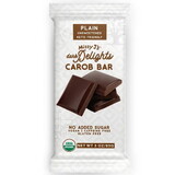 Missy J's Dark Delight Carob Candy Bar, Unsweetened, Organic