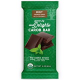 Missy J's Dark Delight Carob Candy Bar, Unsweetened Mint, Organic