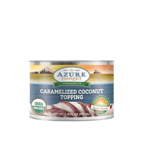 Azure Market Organics Caramelized Coconut Topping, Organic