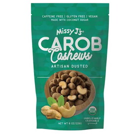 Missy J's Carob Covered Cashews, Organic
