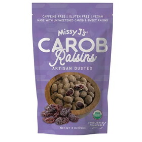 Missy J's Carob Covered Raisins, Organic