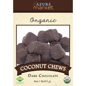 SunRidge Farms Coconut Chews, Dark Chocolate, Organic