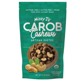 Missy J's Carob Covered Cashews, Organic