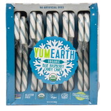 Yum Earth Candy Canes, Blue Raspberry, Organic