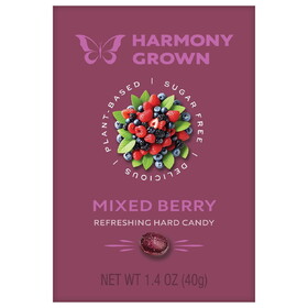 Stevita Hard Candy, Mixed Berry, Sugar Free