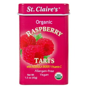 St. Claire's Raspberry Tarts, Organic