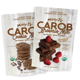 Missy J's Carob Whole Wheat Cookie & Brownie Sampler Mix