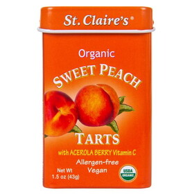 St. Claire's Sweet Peach Tarts, Organic