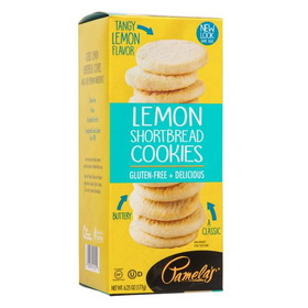 Pamela's Lemon Shortbread Cookies, Gluten Free
