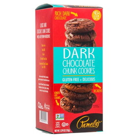 Pamela's Dark Chocolate Chocolate Chunk Cookie, Gluten Free