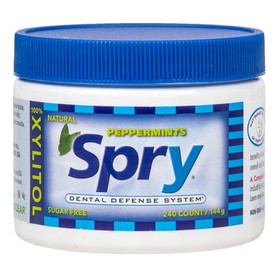 Spry Xylitol Mints, Peppermint