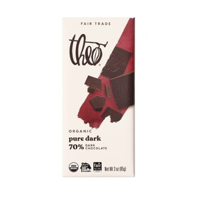 Theo Chocolate Bar, Dark, 70%, Organic