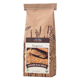 Azure Market Organics Flax Seeds, Golden, Organic