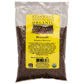 Starwest Broccoli Sprouting Seeds, Organic
