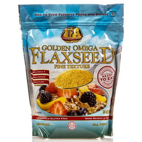 Premium Gold Golden Flaxseed, Fine Ground, True Cold Milled