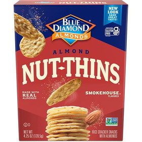 Blue Diamond Almond Nut Thins Cracker, Smokehouse