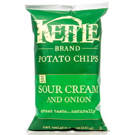 Kettle Brand Potato Chips, Sour Cream &amp; Onion