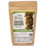 Livin' Spoonful Sprouted Crackers, Pesto Pumpkin Seed