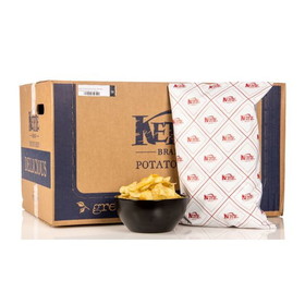 Kettle Brand Potato Chips, Sea Salt, Institutional Pack