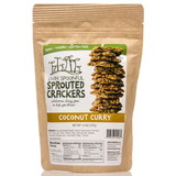 Livin' Spoonful Sprouted Crackers, Coconut Curry