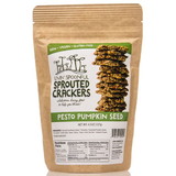 Livin' Spoonful Sprouted Crackers, Pesto Pumpkin Seed