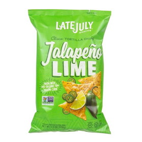 Late July Tortilla Chips, Clasico, Jalapeno Lime