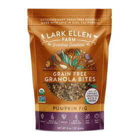 Lark Ellen Farm Granola Bites, Pumpkin Fig, Grain Free, Organic