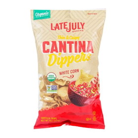 Late July Tortilla Chips, White Corn, Restaurant Style Dippers