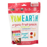 Yum Earth Fruit Snacks, Tropical, Snack Pack, Organic