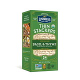 Lundberg Thin Stackers, Basil Thyme, Organic