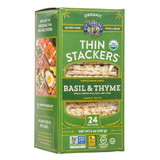 Lundberg Thin Stackers, Basil Thyme, Organic