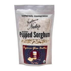 Nature Nate's Popped Sorghum, Ghee Butter, Organic