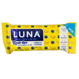 Clif Bar Luna Bar Mash-Ups, LemonZest and Blueberry