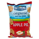 Lundberg Mini Rice Cakes, Apple Pie, Organic