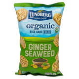 Lundberg Mini Rice Cakes, Ginger Seaweed, Organic
