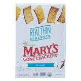 Mary's Gone Crackers Crackers, Real Thin, Sea Salt, Organic