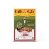 Revival Einkorn Einkorn Snack Crackers, Roasted Garlic & Chile, Organic