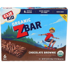 Clif Bar Clif Kid Z Bar, Chocolate Brownie, Organic